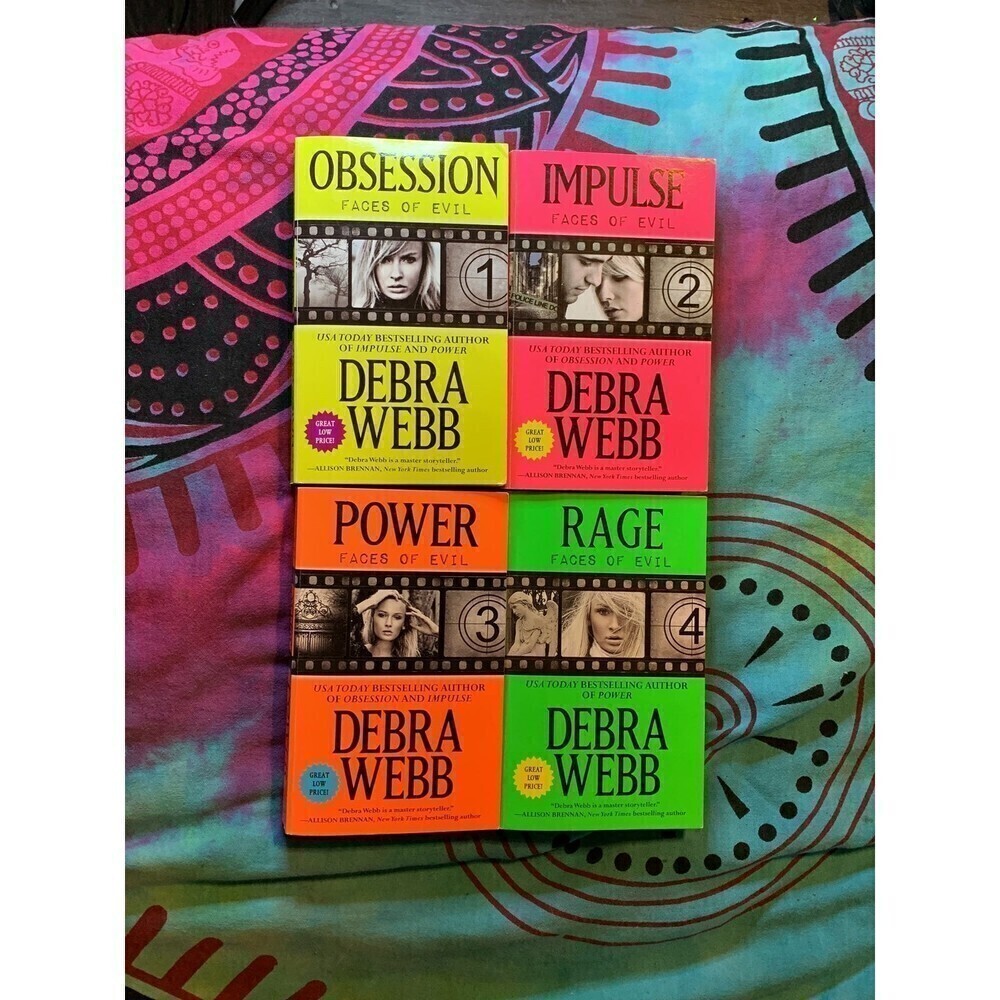 SET of 4 Faces of Evil Books